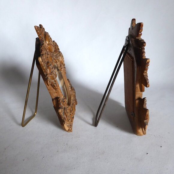 VINTAGE OOAK POST MORTEM MEMENTO MORI PHOTOGRAPH WOOD FRAME ODDITY HORROR SET - Picture 11 of 15